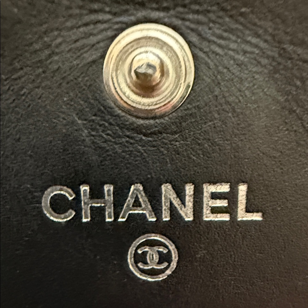 Chanel Cambon Black Lambskin Bifold Wallet - Picture 13 of 16